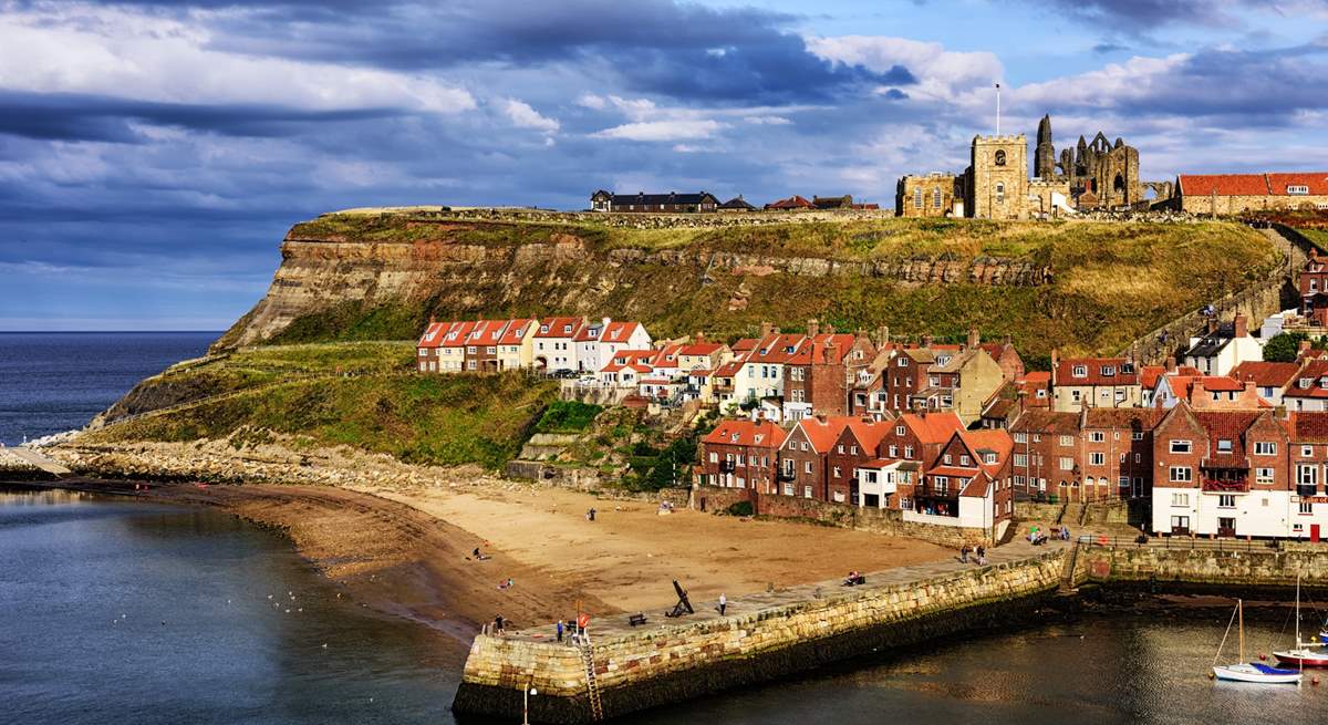 Stunning Whitby, a fabulous place to explore at any time of year. 