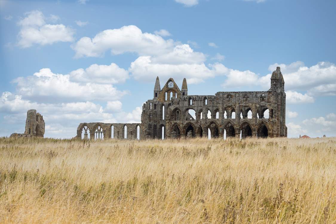 Whitby Abbey is steeped in history.