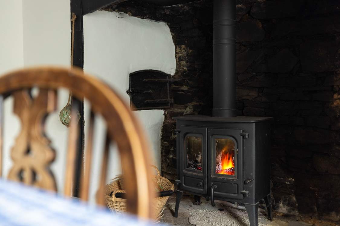 On those chillier mornings, whilst the family, sleep light the fire and enjoy a lazy morning.