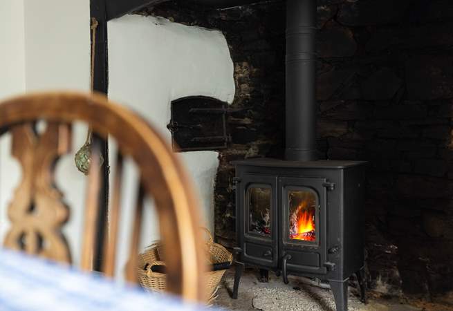 On those chillier mornings, whilst the family, sleep light the fire and enjoy a lazy morning.