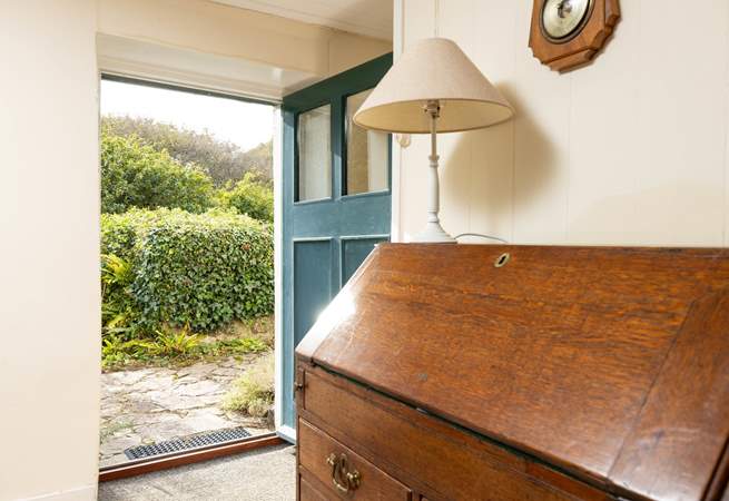 The farmhouse has two main front doors, perfect for a fun game of hide and seek whilst the adults relax inside or out!