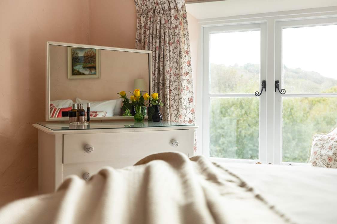 The house has been furnished and styled to complement the grand old age of the farmhouse.