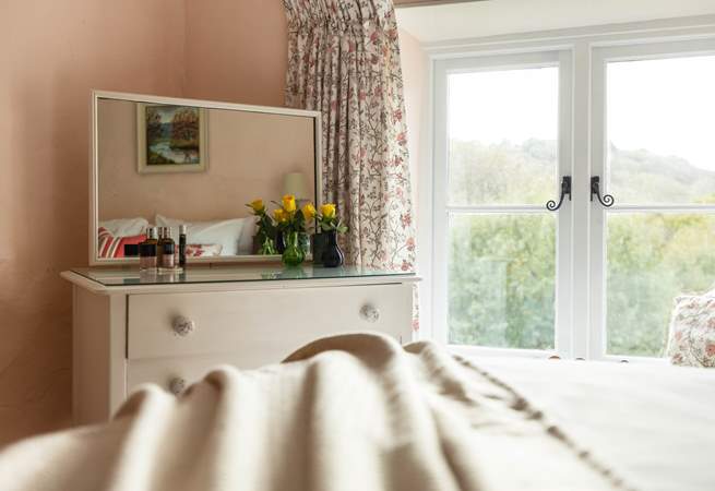 The house has been furnished and styled to complement the grand old age of the farmhouse. 