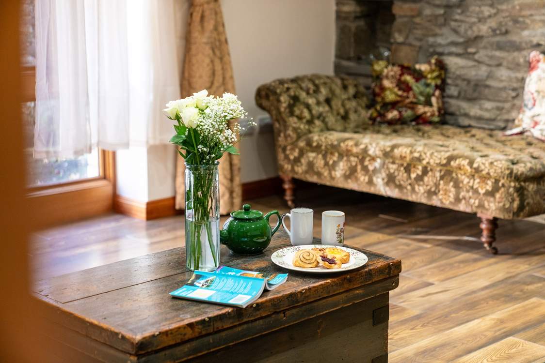 Plenty of walks, cycling and white water rafting trips to plan. The glorious beaches of New Quay, Tresaith and Llangrannog are a short drive away.