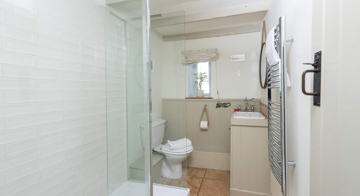 The family shower-room is located on the ground floor. 