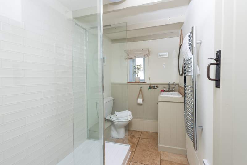 The family shower-room is located on the ground floor. 
