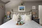The cosy double room located on the first floor.