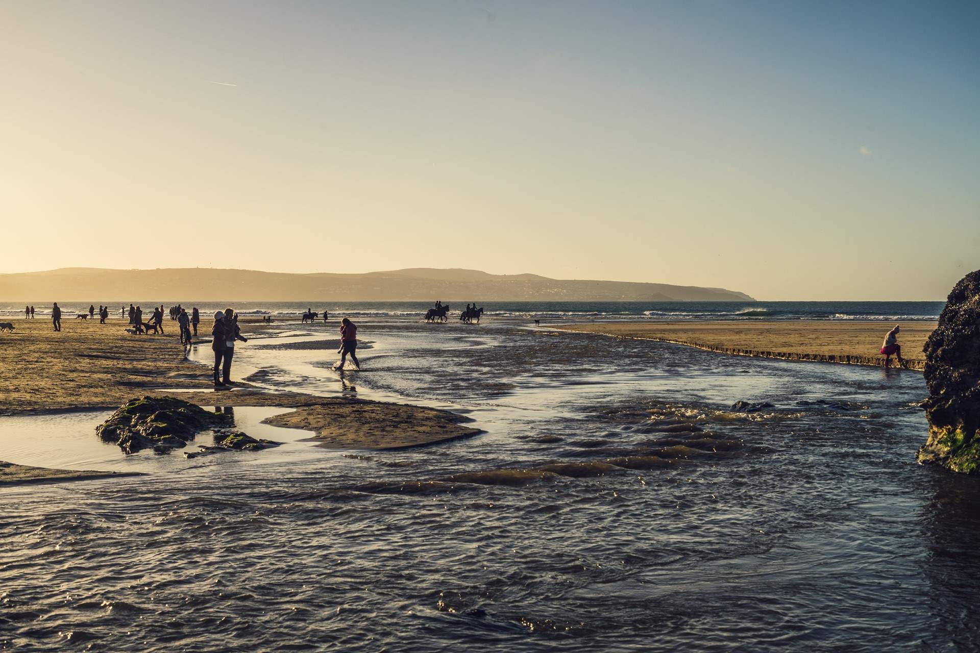 Crantock beach is just waiting to be discovered. 