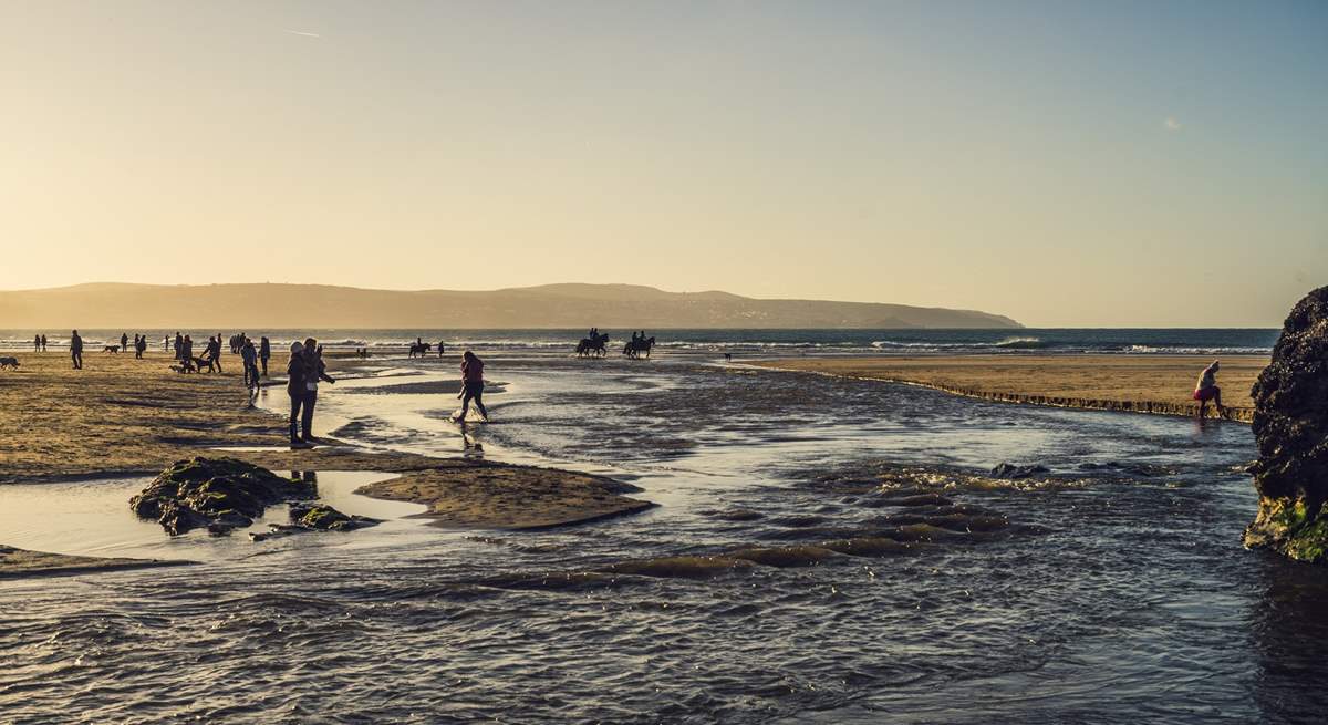 Crantock beach is just waiting to be discovered. 