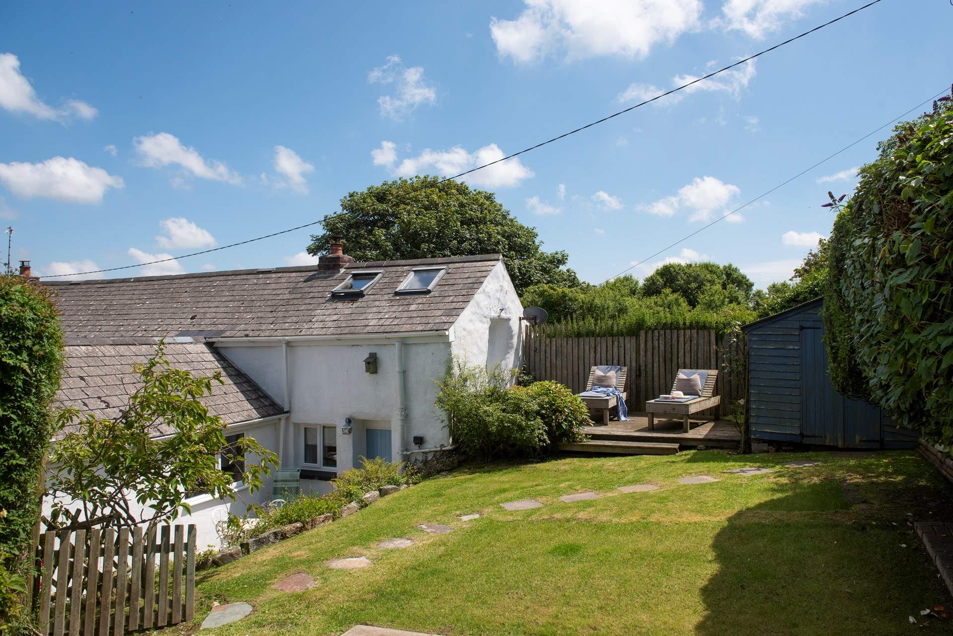 Enjoy lounging with your favourite book in the sunshine. 