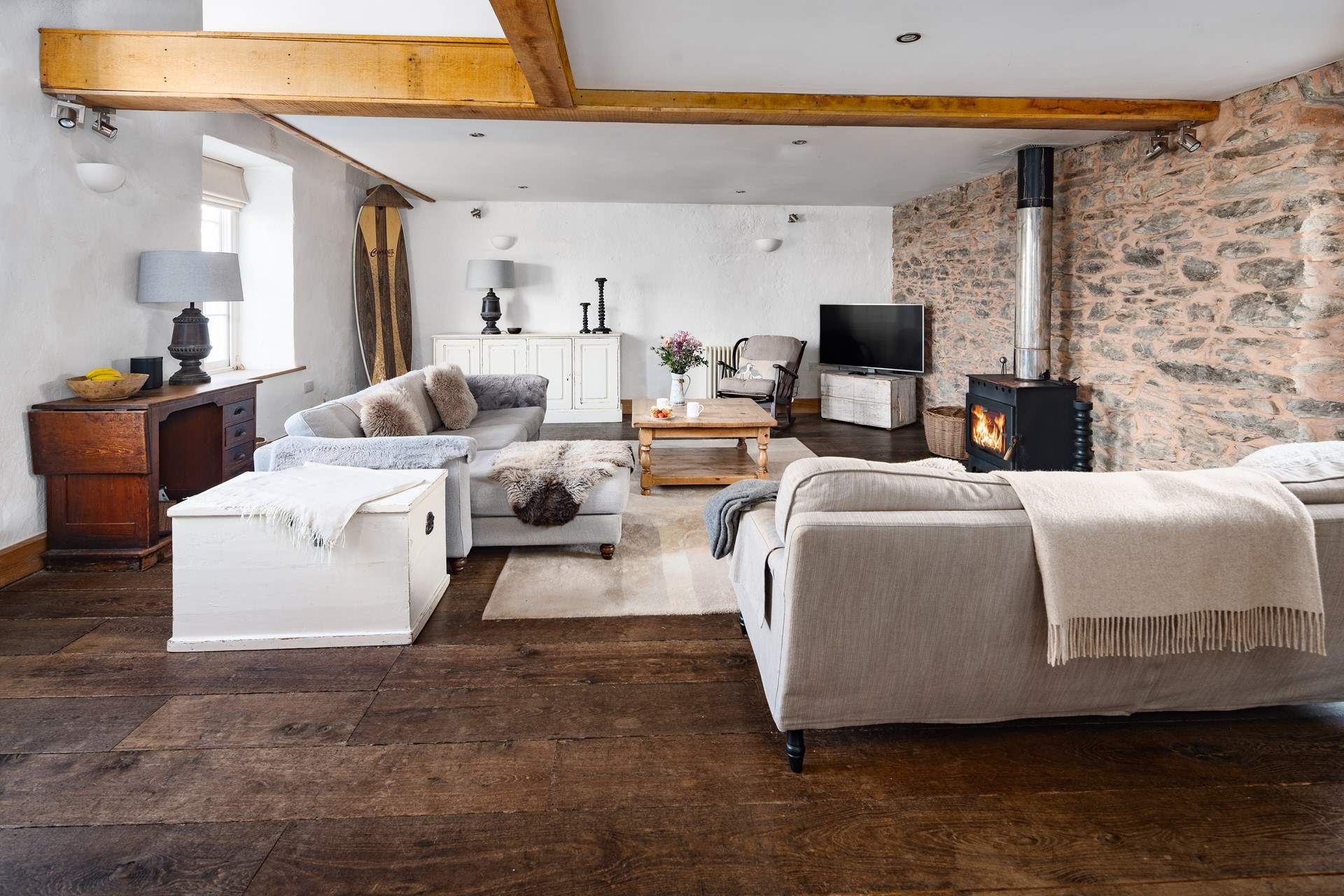 After a day's hiking, the perfect place to rest. 