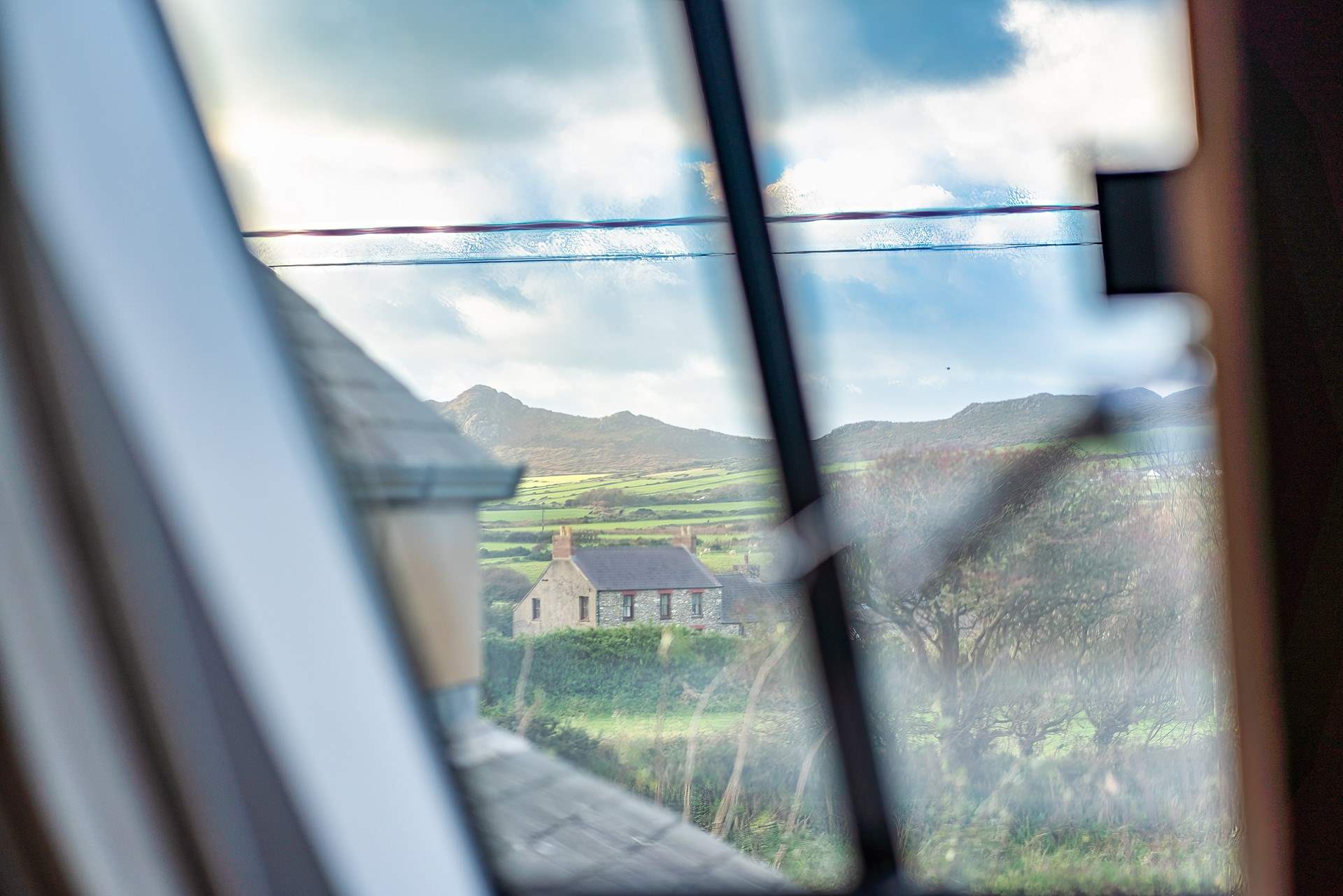 Idyllic views from the bedroom windows. 