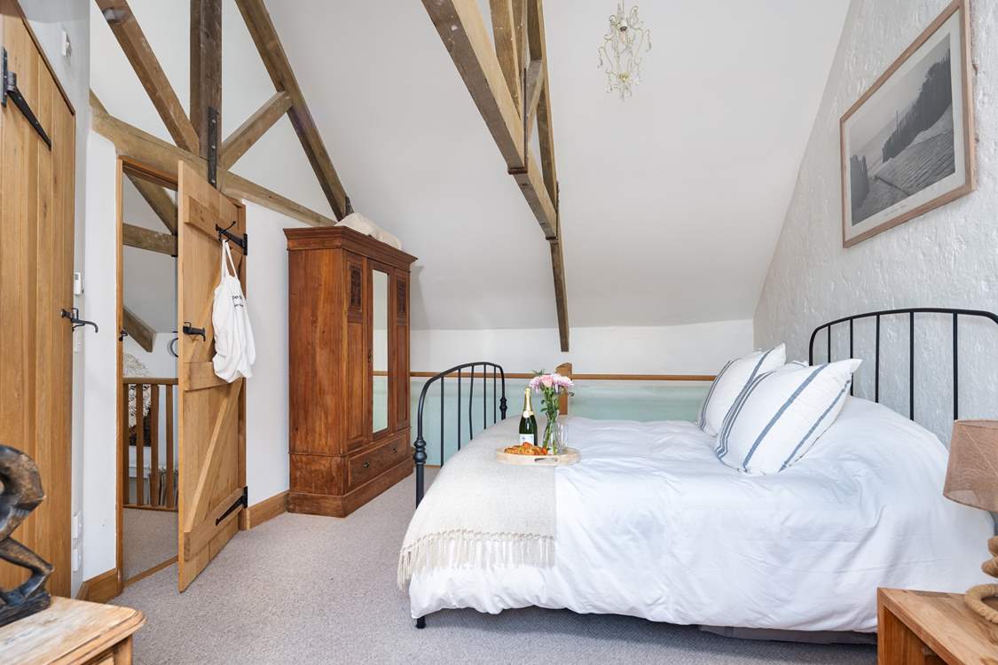 Traditional beams throughout the gorgeous Listed building.