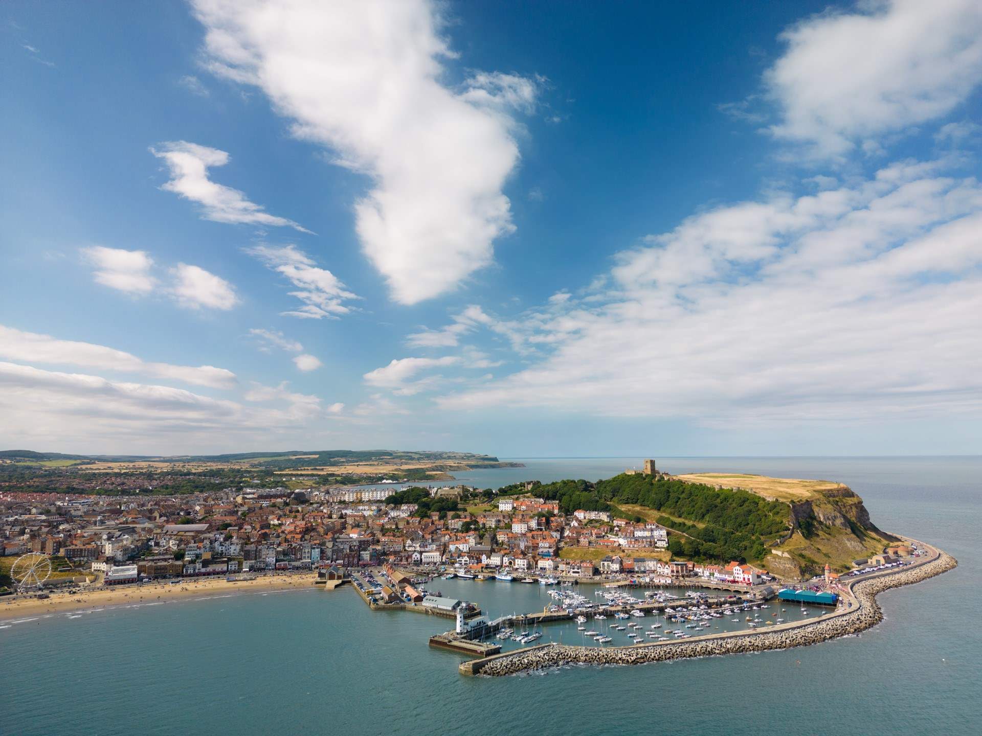 Scarborough's two glorious bays.