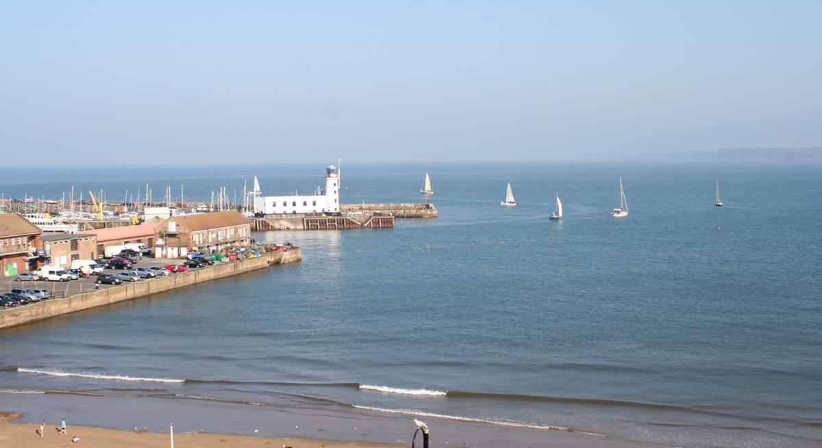 The south beach is perfect for sunbathing or a paddle in the sea.