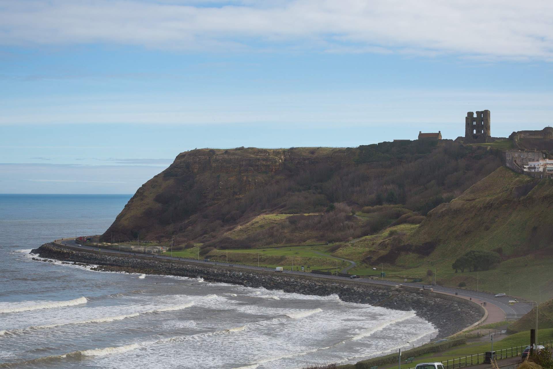 Take a walk around Marine Drive and maybe catch sight of a porpoise or seal.