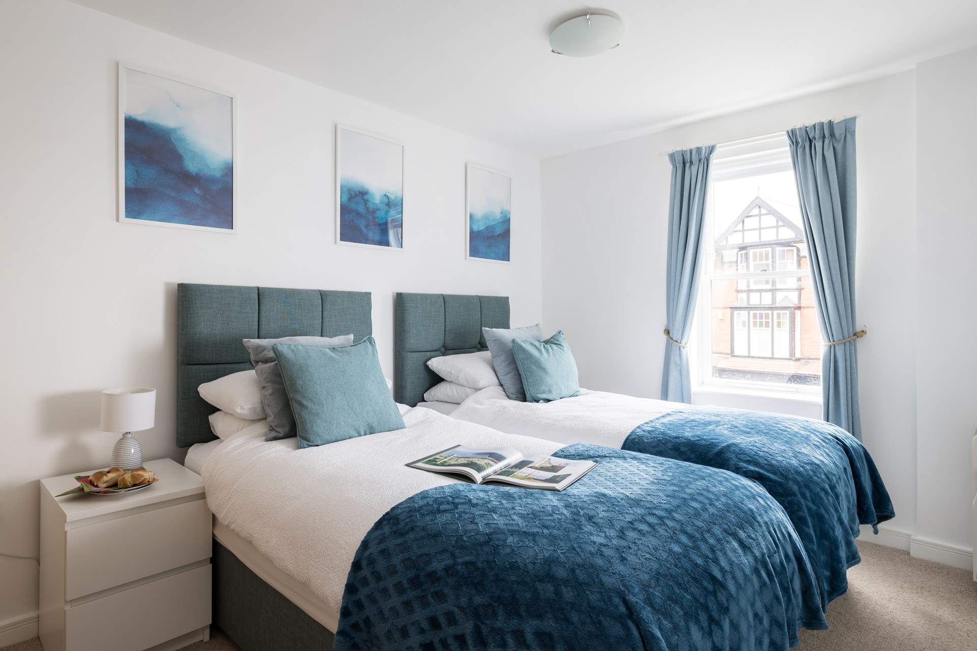 The twin bedroom, perfect for children or adults.