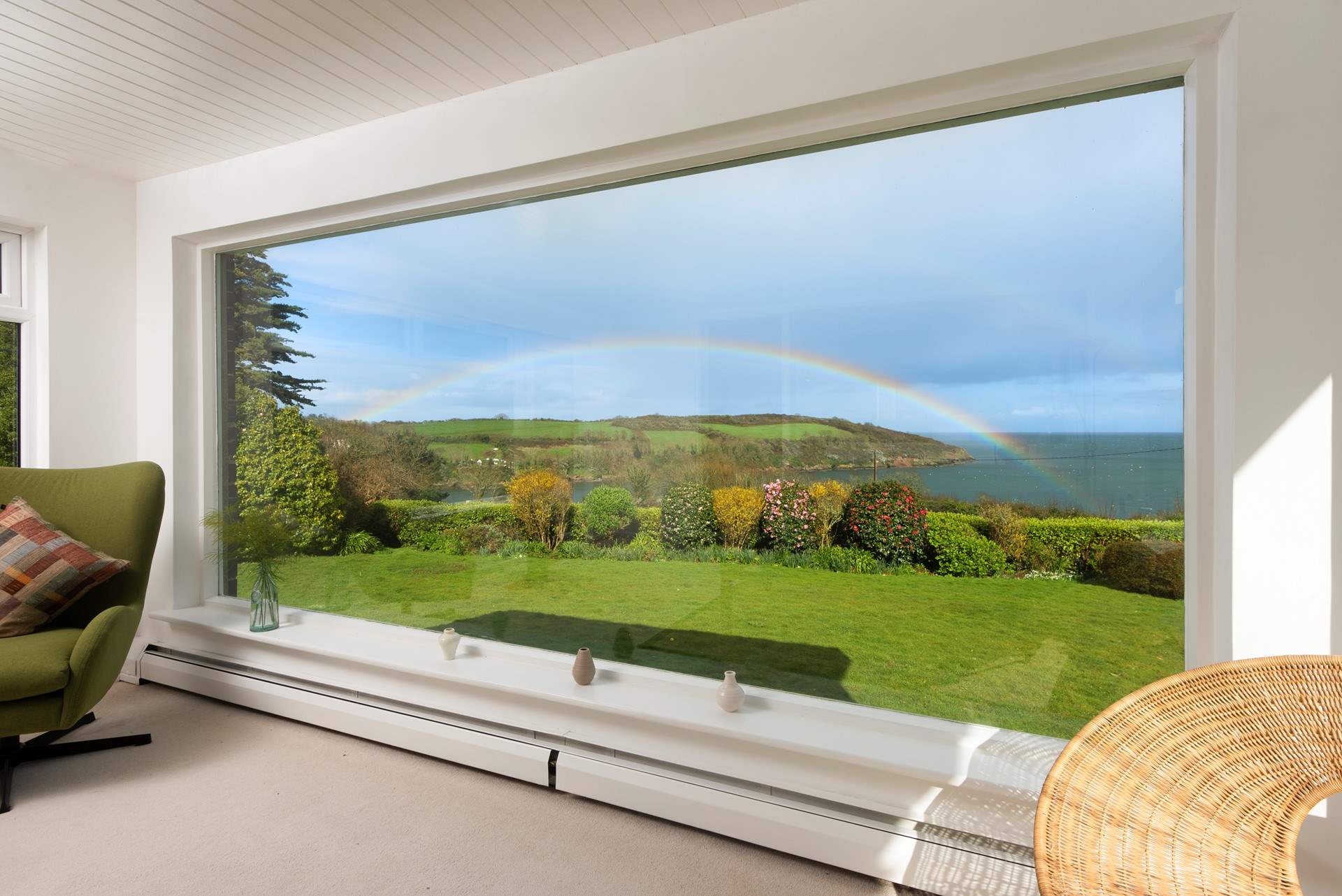 If there was ever a perfect place to be caught in the rain - it would be right here!