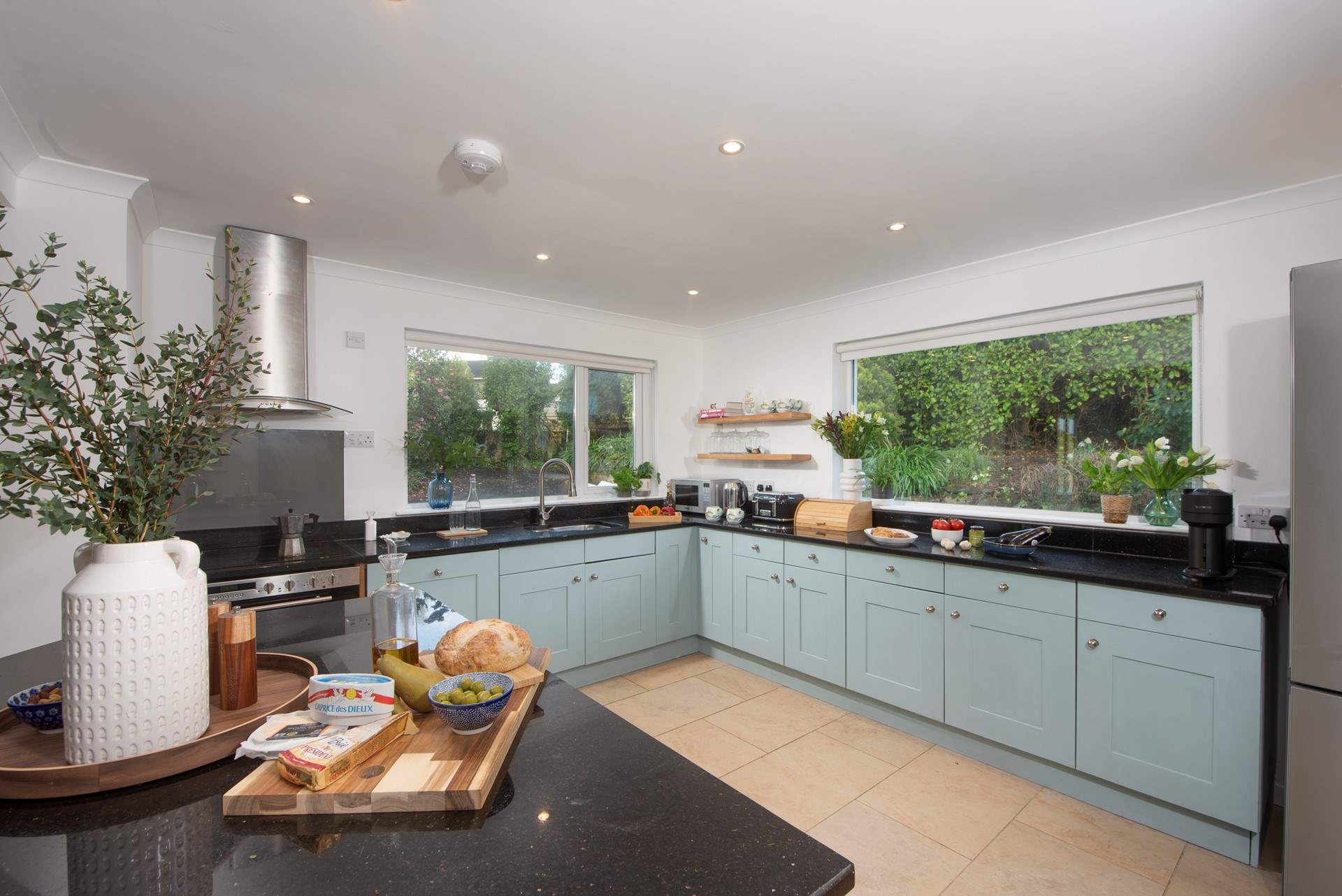 The kitchen boasts oodles of space, and is perfect for getting together with your loved ones.