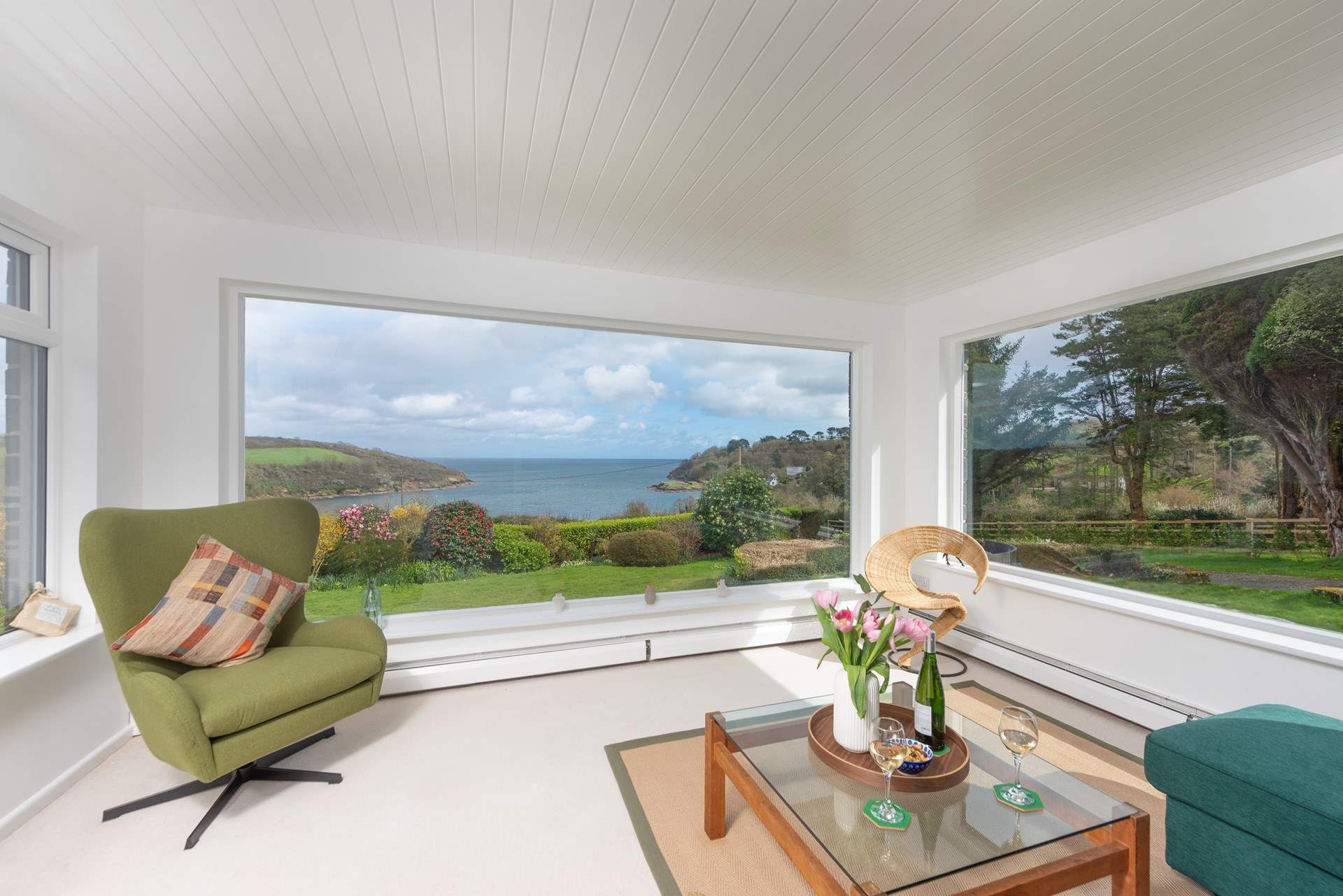 A stunning panoramic view.