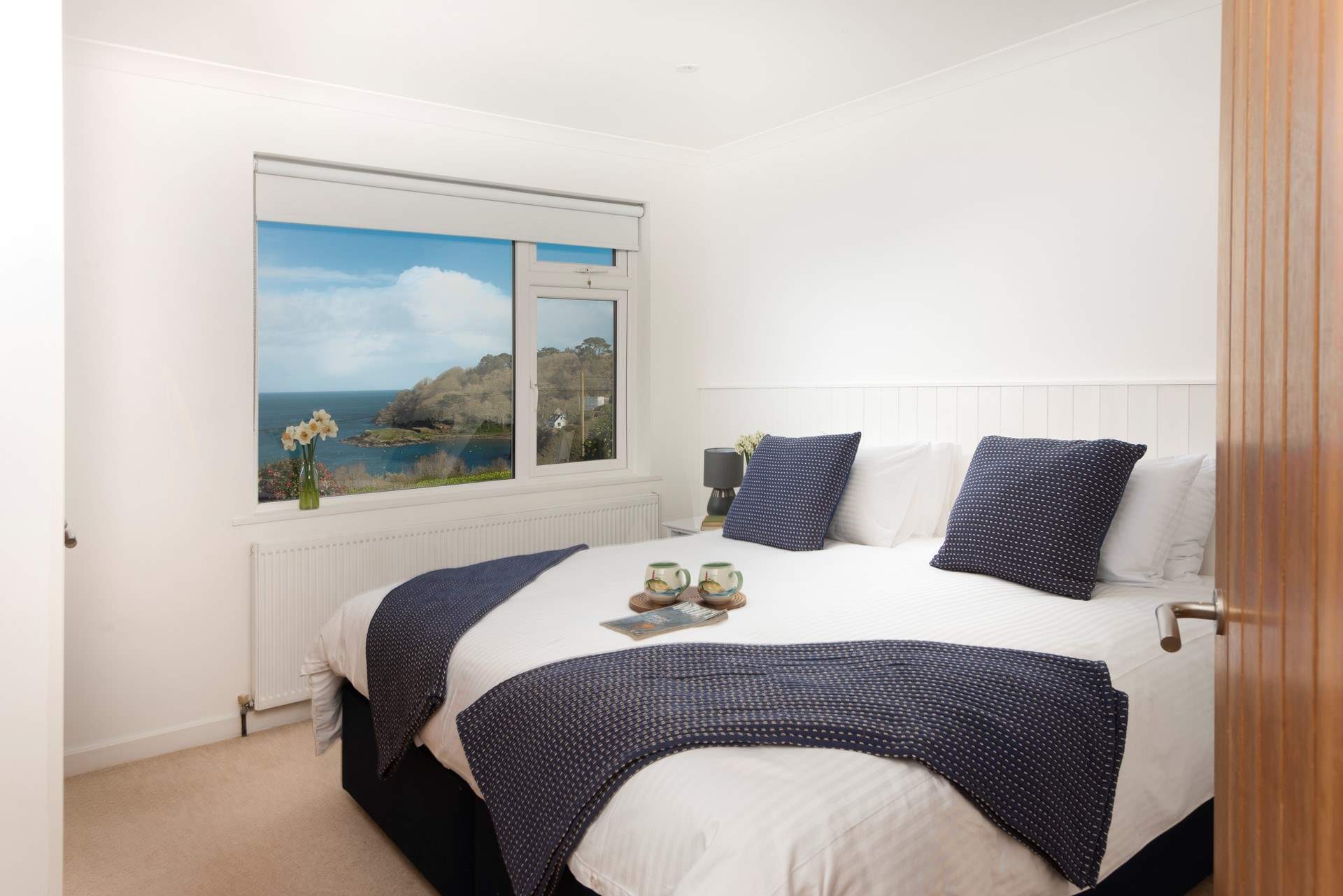 Beautiful bedroom 1 can be made as a double or a twin.