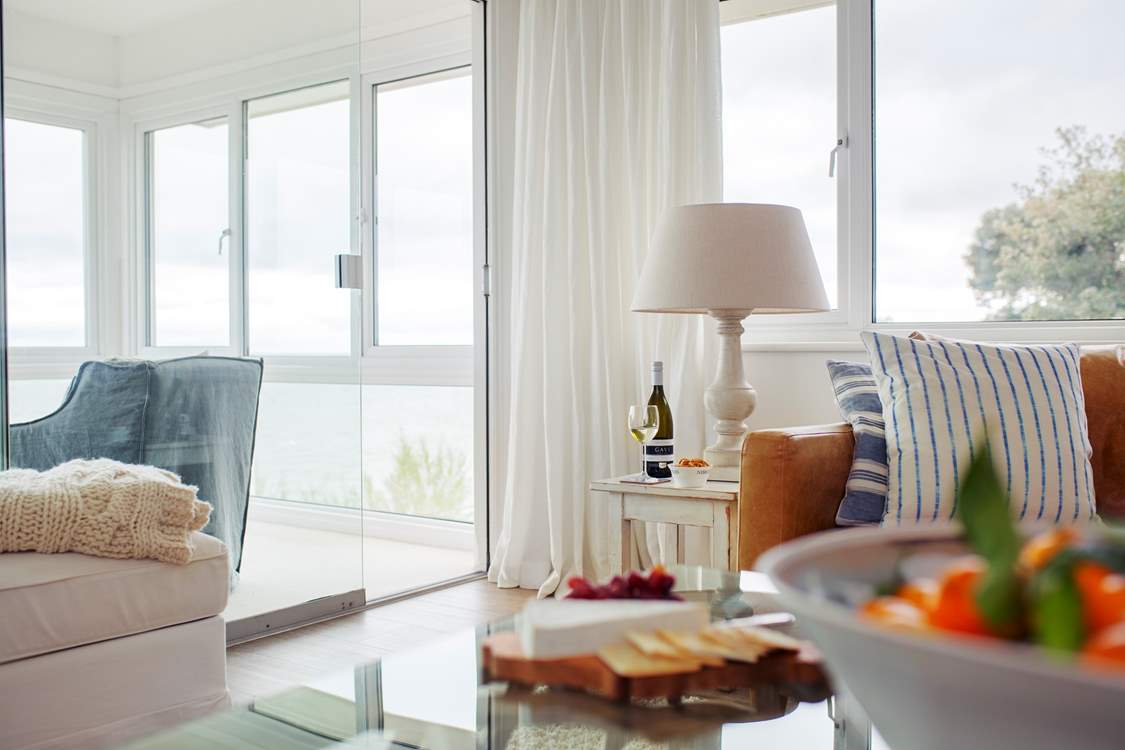 The stylish decor makes for a relaxing stay at Tamarisk House.