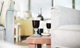 Admire the view over a glass of red wine. - Thumbnail Image