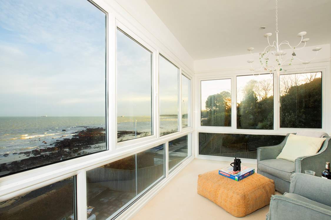 Take in the mesmerising view of the Solent at any time of the year.