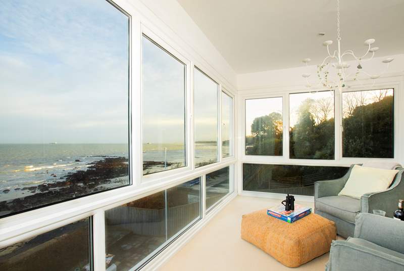 Take in the mesmerising view of the Solent at any time of the year. 