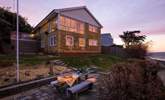 Tamarisk House at dusk. - Thumbnail Image