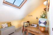 The little study is ideal for those who might need to catch up on some work.