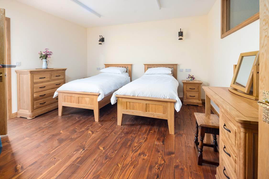 No wooden hill to climb, all the accommodation is on the ground floor.