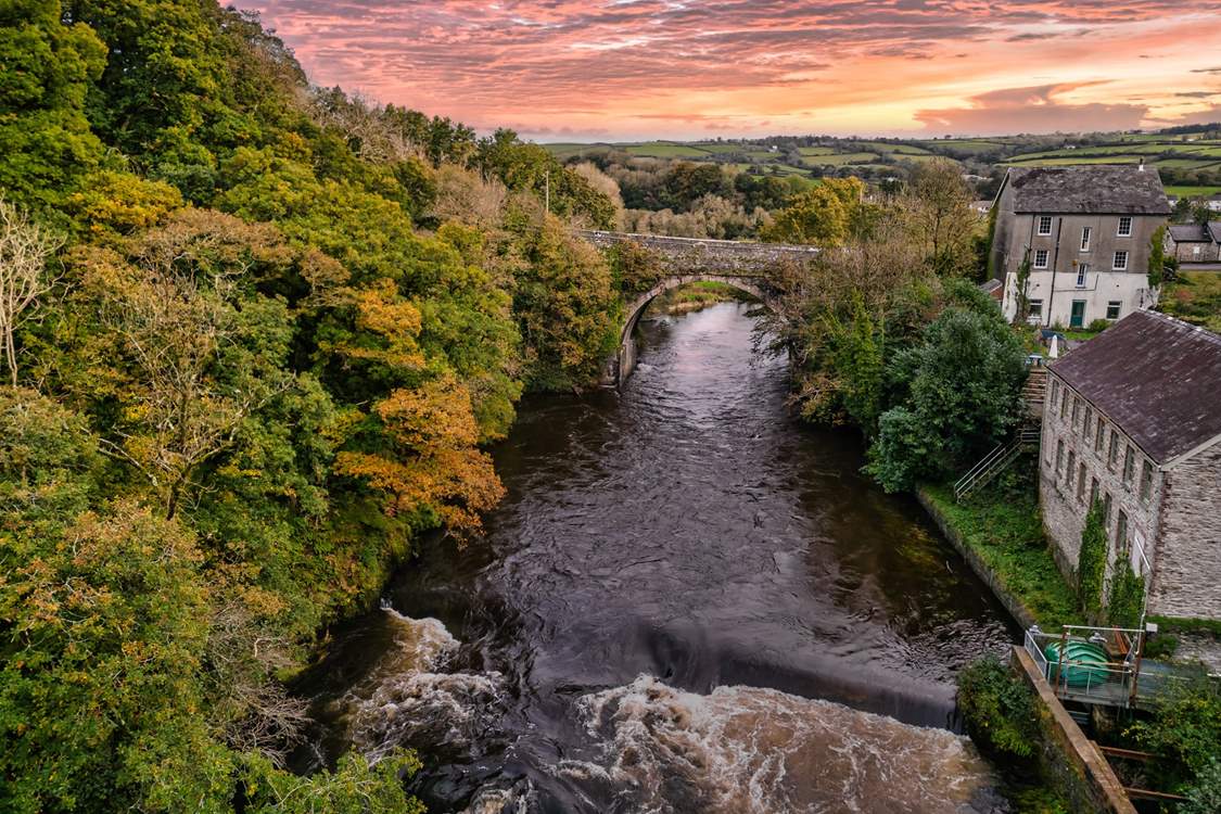 Near Bobbins Cottage is gorgeous Alltcafan Gorge, Follow the route along the former rail track through the Victorian tunnel. Just look at those glorious views.