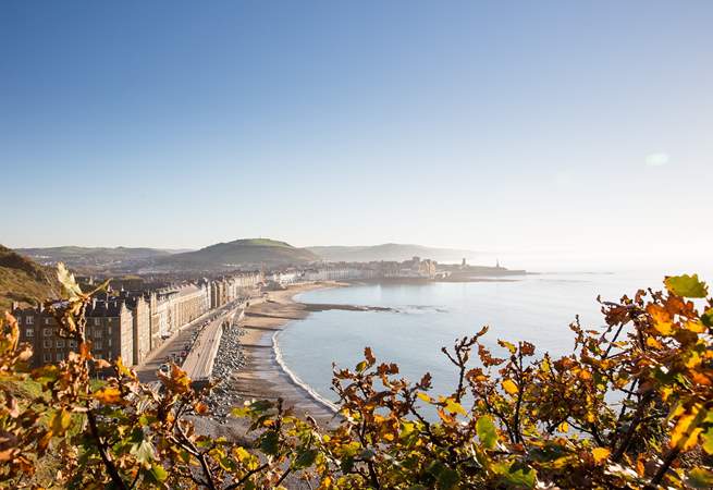 Wonderful Aberystwyth, stroll along the promenade with an ice cream before exploring the majestic, old university town, which has an array of boutique shops and good eateries.