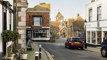 Rye has some great shops, pubs, tea-rooms and antiques shops to explore.