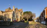 St Mary's Church sits opposite the cottage. - Thumbnail Image