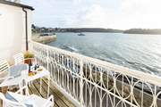 Watch the sun rise on the balcony from the sitting-room.