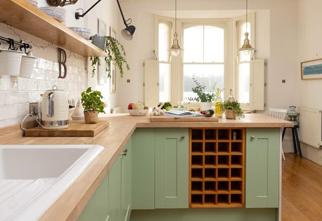 You will enjoy cooking in this kitchen!