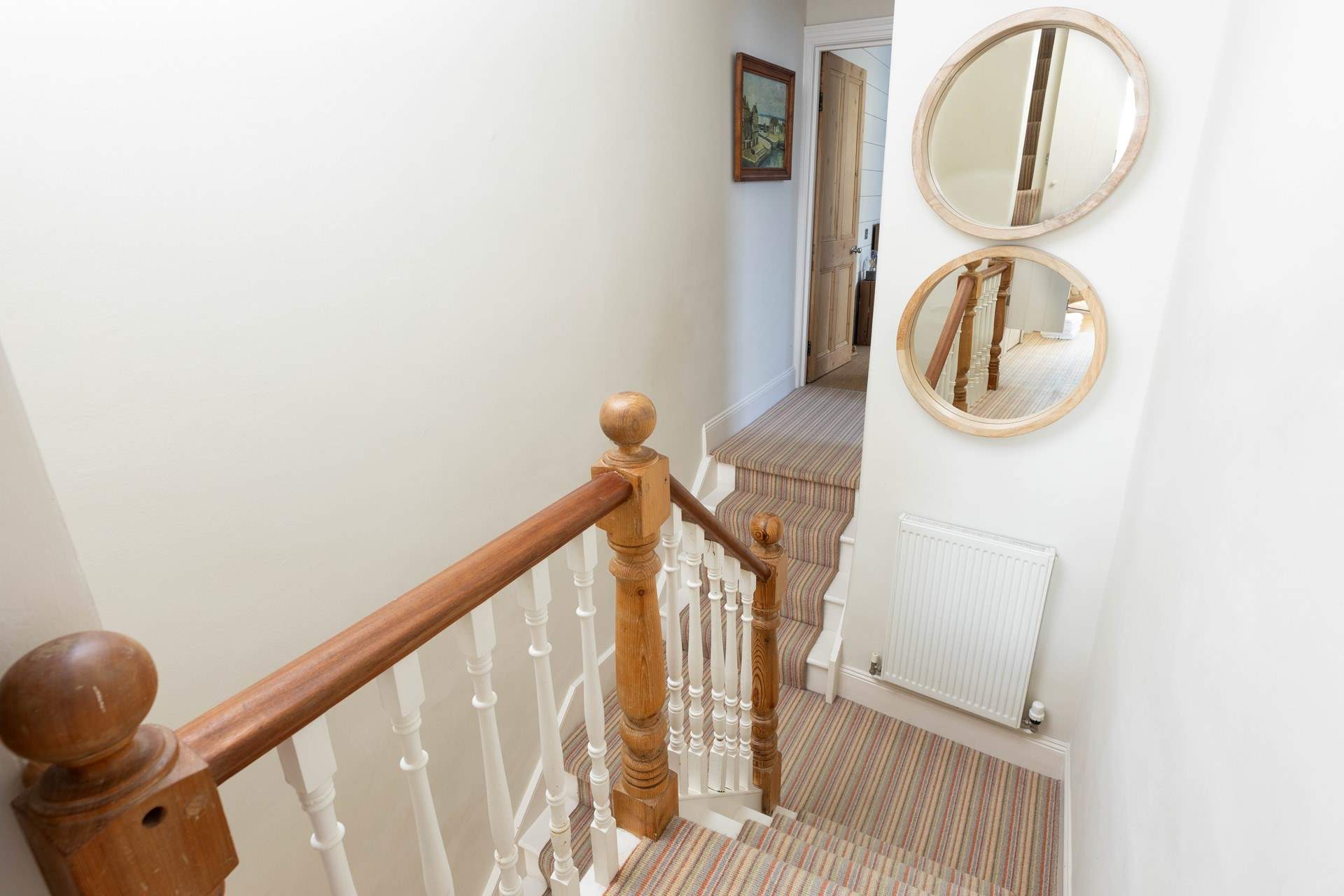 Stairs from the half-landing. 