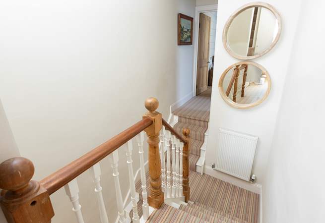 Stairs from the half-landing. 