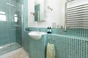 The en suite shower-room to bedroom1.