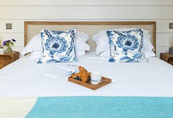 Luxury linens await. 