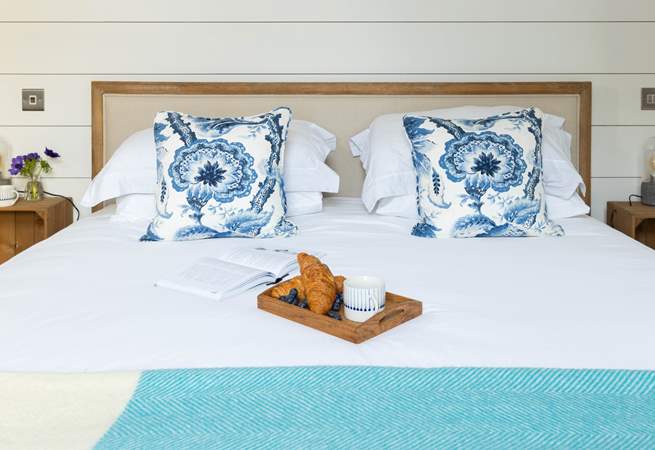 Luxury linens await. 