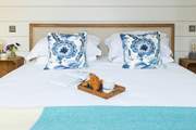 Luxury linens await.