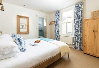 Bedroom 1 with a super-king size double bed. 