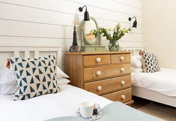 A peaceful night's sleep awaits. 