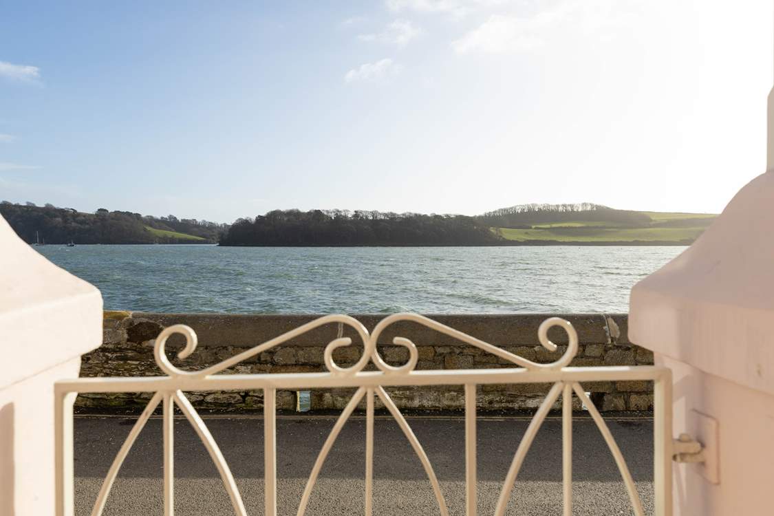 The views from the entrance gate to Bennerley House.