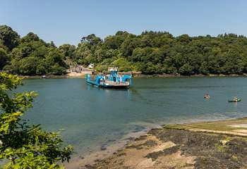 Why not take the King Harry Ferry across to Trelissick gardens.