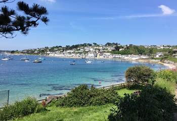 Catch the ferry from the harbour and visit the bustling maritime town of Falmouth.