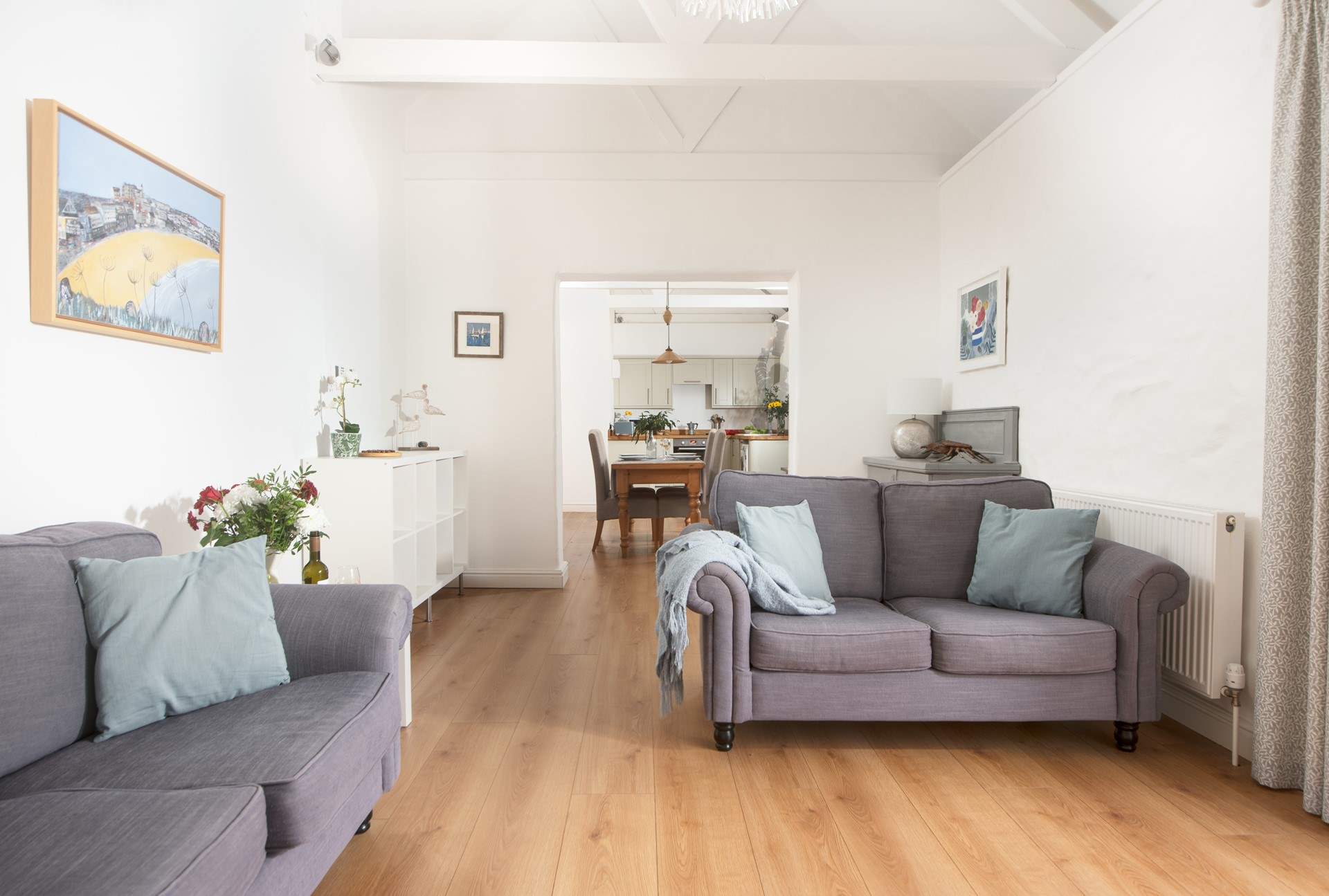 An open airy space to unwind.